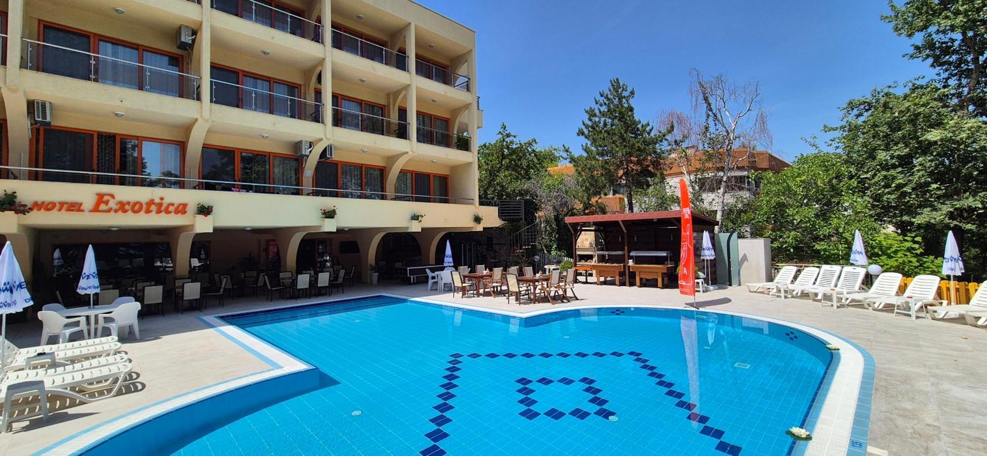 Hotel Exotica Altın Kumlar Dış mekan fotoğraf